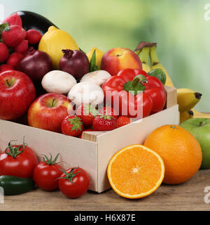 Obst und Gemüse Stockfoto