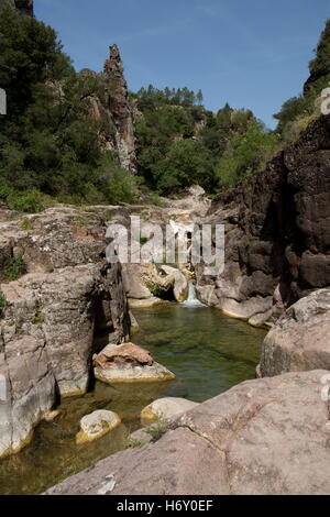 Gorges de Pennafort Canyon, Pennafort, Var Abteilung, Region Provence-Alpes-Côte d ' Azur, Frankreich Stockfoto