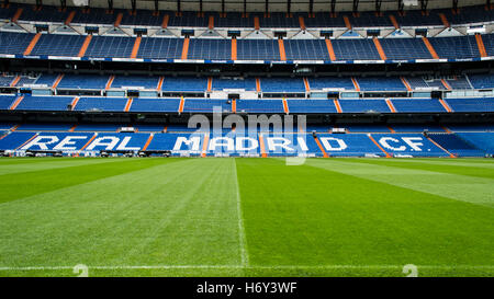 Real Madrid Bernabeu Stadion Stockfoto