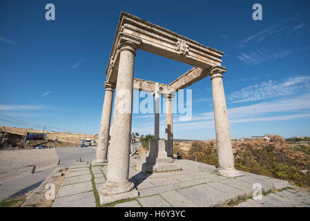 Avila, Spanien - 27 Oktober: Berühmten Aussichtspunkt Los Cuatro Postes am 27. Oktober 2016 in Avila, Spanien. Stockfoto