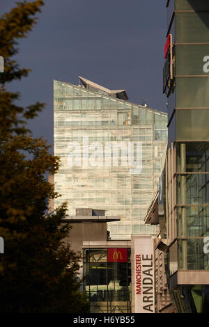 Ein Manchester Deansgate Wohnungen Landschaftsarchitektur Stadtbild bauen Wohnungen Eigentumswohnungen Wohnung Entwicklung Block Turm h Stockfoto