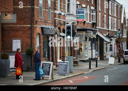 Tarporley Dorf ziemlich Cheshire Stockfoto