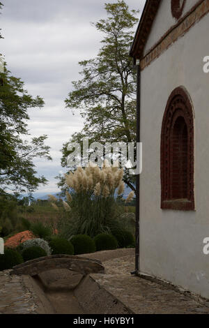 Kirche des Klosters St. Naum in Mazedonien am Ohridsee Stockfoto