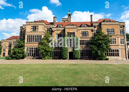 Fanhams Hall jakobinischen Herrenhaus, Ware Stockfoto