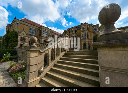 Fanhams Hall jakobinischen Herrenhaus, Ware Stockfoto