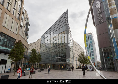 John Lewis Store in St. Davids Dewi Sant Einkaufsviertel von Cardiff Wales Großbritannien Stockfoto