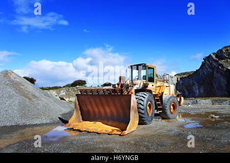 Steinbruch Digger - Johannes Gollop Stockfoto