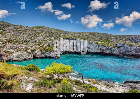 Porto Limnionas in Zakynthos Island, Griechenland Stockfoto