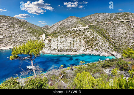 Porto Vromi in Zakynthos Island, Griechenland Stockfoto