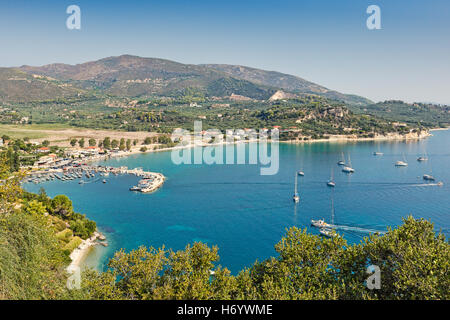 Keri Lake (Limni) in Zakynthos Island, Griechenland Stockfoto