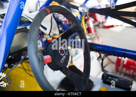 Adria, Rovigo, Italien - 17. September 2016: Doppel-T durch das Nocentini Team, angetrieben von Gabbiani Gian, beim Rennen in der Nascar-Whele Stockfoto