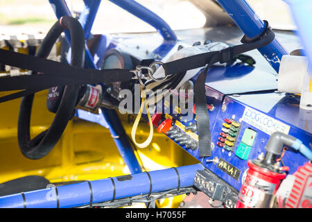 Adria, Rovigo, Italien - 17. September 2016: Doppel-T durch das Nocentini Team, angetrieben von Gabbiani Gian, beim Rennen in der Nascar-Whele Stockfoto