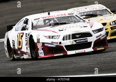 Adria, Rovigo, Italien - 17. September 2016: Dexwet Renauer Team, angetrieben von Brutto Peter beim Rennen in der Nascar Whelen Euro Stockfoto