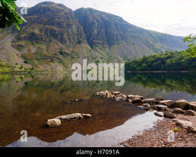 Stechginster Rigg und Wast Wasser in tiefste, Lake District, Cumbria Stockfoto