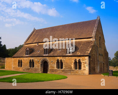 Oakham Schloss Rittersaal, Oakham, Rutland. 12. Jahrhunderts normannische Burg Stockfoto