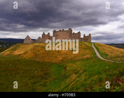 Ruthven Barracks, Kingussie, Schottland.  Befestigte Kaserne gebaut im Jahre 1719 auf dem Gelände des früheren Schlösser Stockfoto