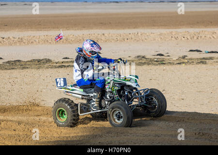 BXUK Strand Rennen auf Margate Main Sands Stockfoto