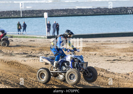 BXUK Strand Rennen auf Margate Main Sands Stockfoto