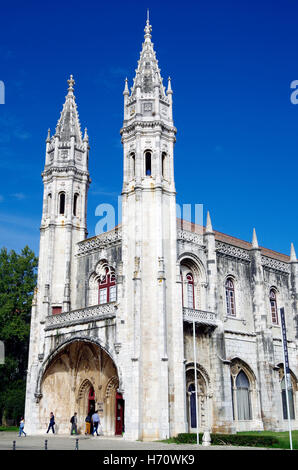 Hieronymus-Kloster & Kirche S Maria, Belém Stockfoto