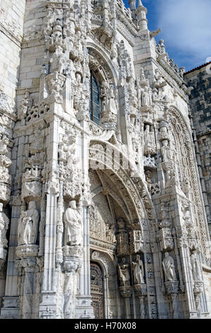 Hieronymus-Kloster & Kirche S Maria, Belém Stockfoto