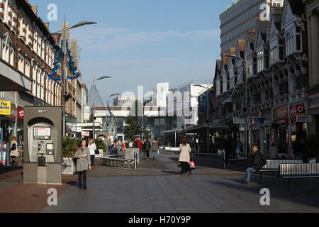 Shopping-Bezirk, High Street, Southend-on-Sea, Essex Stockfoto