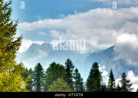 In der Nähe von Misurina See Italiano Dolomiti Vicino Lago Misurina Dolomiten Stockfoto