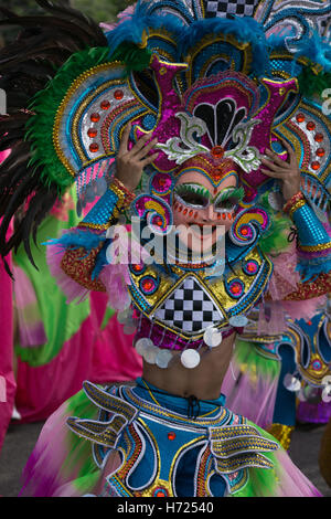 Masskara Festival 2016, Bacolod City, Philippinen Stockfoto