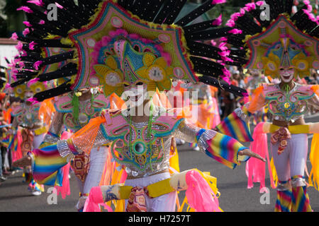 Masskara Festival 2016, Bacolod City, Philippinen Stockfoto