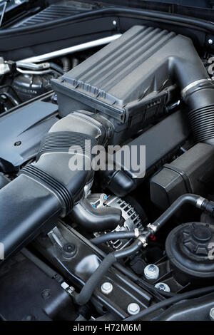 ein neuer Motor hautnah Stockfoto