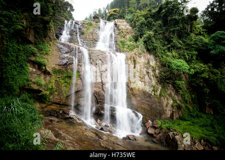 Ramboda Falls, Sri Lanka Stockfoto