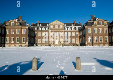 Schloss Nordkirchen Schloss im Winter, Münsterland, Nordrhein-Westfalen Stockfoto