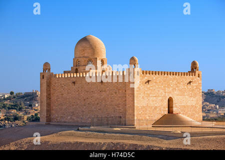 Das Mausoleum des Aga Khan in Assuan, Ägypten Stockfoto