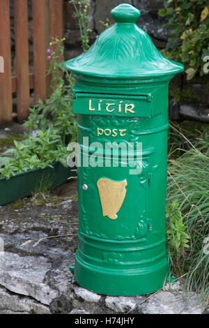 Briefkasten, Tully; Connemara; Galway; Irland Stockfoto