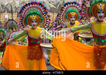 Masskara Festival 2016, Bacolod City, Philippinen Stockfoto