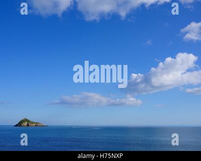 Thatchers Rock in der Nähe von Torquay Devon Stockfoto