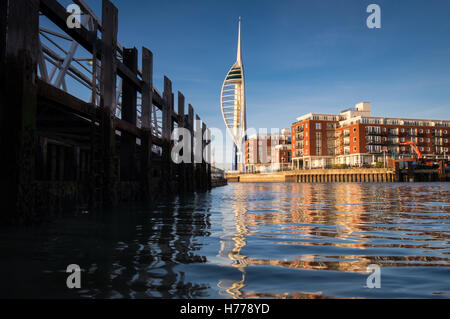 Gunwharf Quays in Portsmouth Stockfoto