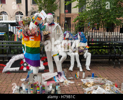 Gay Liberation Monument in New York City Stockfoto