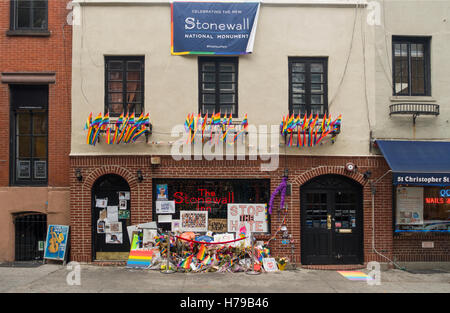 Stonewall Inn NYC NY Stockfoto