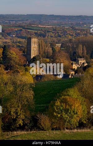 Chipping Campden im Herbst Farbe, Cotswolds, Gloucestershire, England Stockfoto