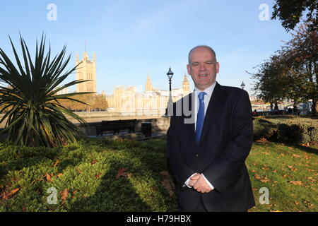 Porträt von Roger Evans, ehemaliger stellvertretender Bürgermeister von London Stockfoto