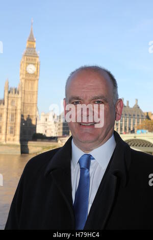 Porträt von Roger Evans, ehemaliger stellvertretender Bürgermeister von London Stockfoto