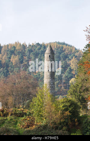 Glendalough, Irland Stockfoto