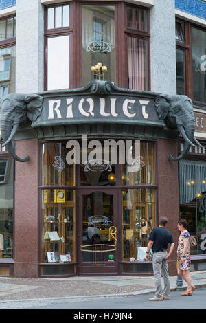 Kaffeehaus Riquet, Leipzig, Sachsen, Deutschland Stockfoto