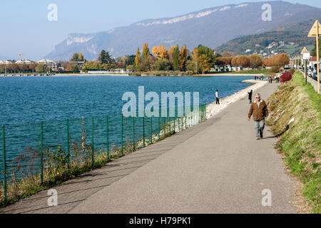 Lac du Bourget Stockfoto