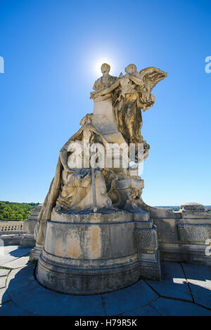 Der berühmte französische Politiker und Mathematiker Lazare Carnot (1753-1823) in Angoulême, Hauptstadt der Charent-Statue (1897) Stockfoto