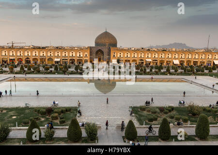 Blick über Naqsh-e Jahan Quadrat Stockfoto