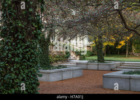 Süd-Garten des Art Institute of Chicago, Chicago, Illinois Stockfoto