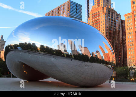 Die Bohne, Chicago, Illinois Stockfoto