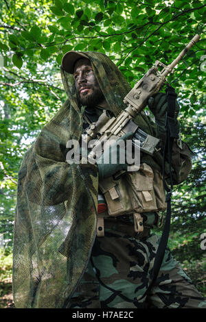 Navy SEAL Taliban Jäger Stockfoto