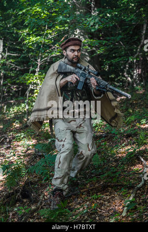 Navy SEAL Taliban Jäger Stockfoto